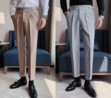 Trendy British-style business capris