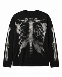 THE "SPECTER" X-RAY HEAVYWEIGHT SWEATSHIRT | Y2K BOXY FIT