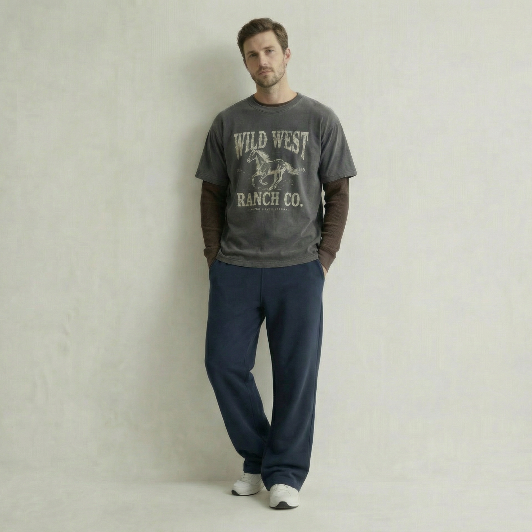 The "Drape" Wide-Leg Jogger | Premium Heavyweight Lounge Pant