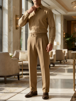 The "Arctic" Executive Trouser | Wrinkle-Free Ice-Silk Series