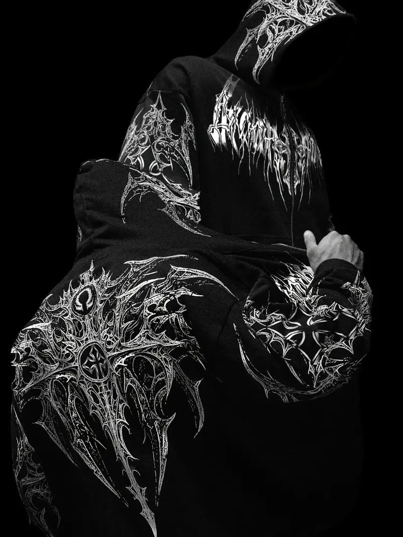 The "Celestial" Zip-Up | Heavyweight Boxy Hoodie ( FREE SHIPPING )