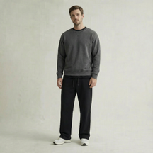 The "Drape" Wide-Leg Jogger | Premium Heavyweight Lounge Pant
