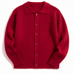 The "Executive" Textured Cardigan | Premium Smart-Casual Layer