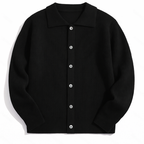 The "Executive" Textured Cardigan | Premium Smart-Casual Layer