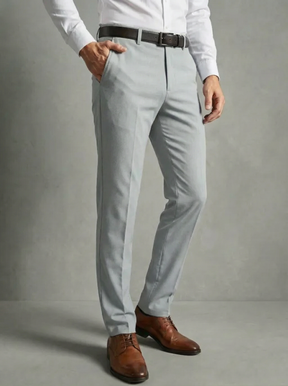 The "Aero-Flow" Straight Leg Trouser | Silk-Touch Cooling Tech