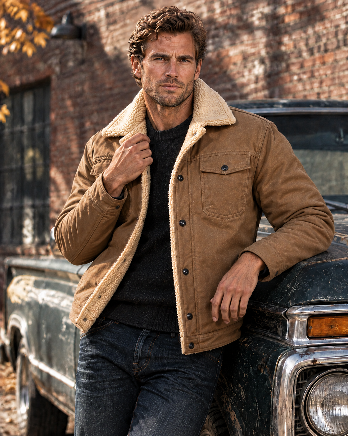 The "Yukon" Heavyweight Sherpa Jacket