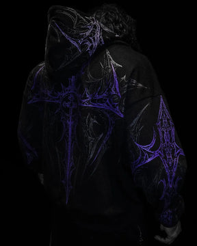 The "Celestial" Zip-Up | Heavyweight Boxy Hoodie ( FREE SHIPPING )