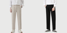 Viral Non-Ironing  Pleated Trousers