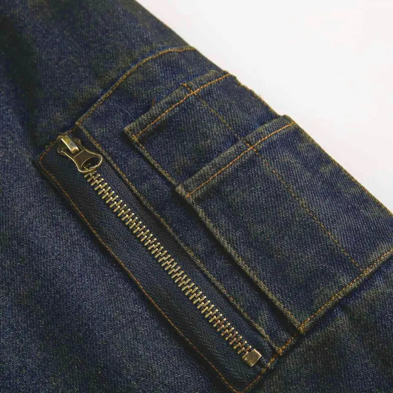 The "Intercept" Boxy Flight Jacket | Cropped Hooded Edition