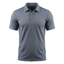 The "Riviera" Textured Knit Polo 丨Breathable Micro-Waffle Comfort