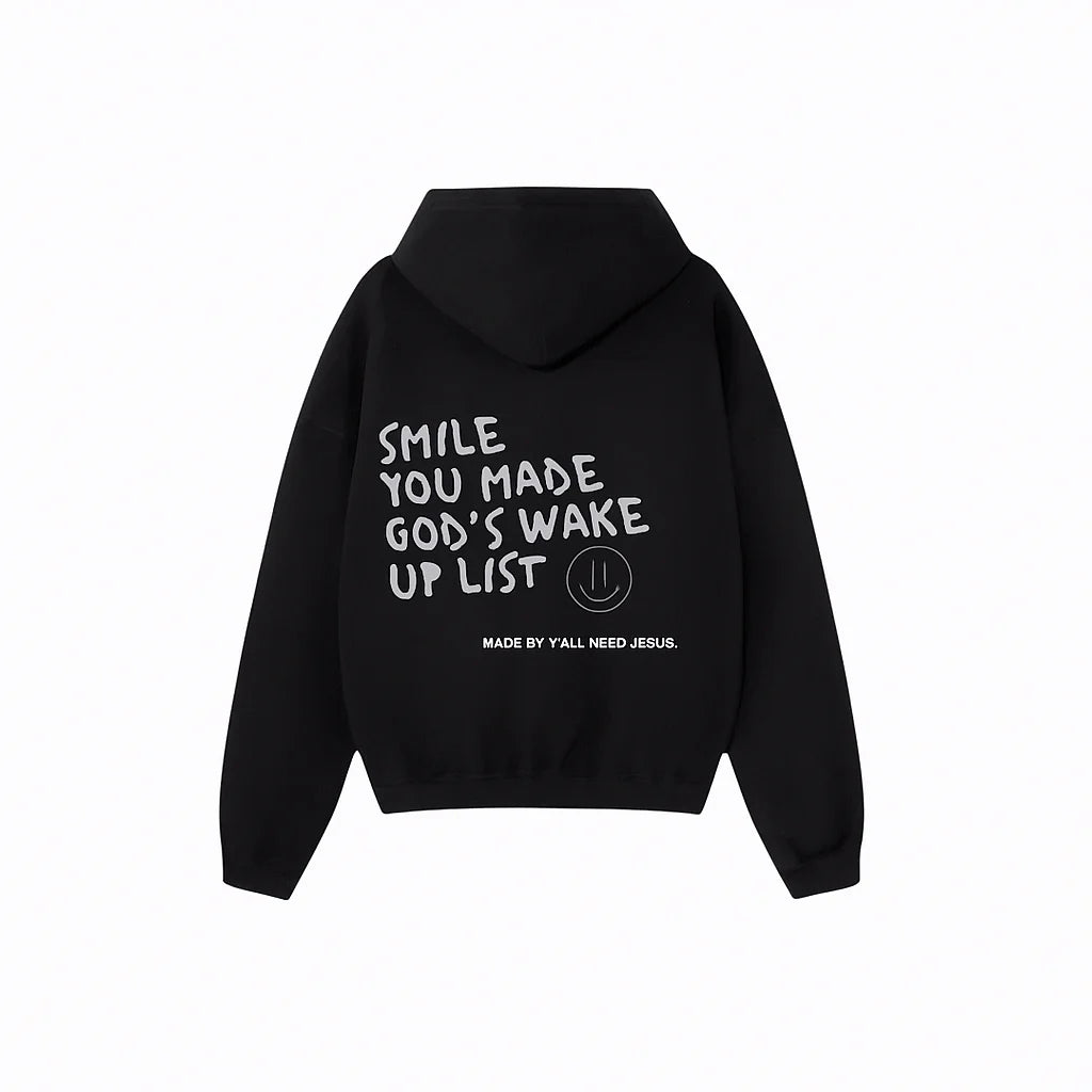 God's Wake Up List Hoodie