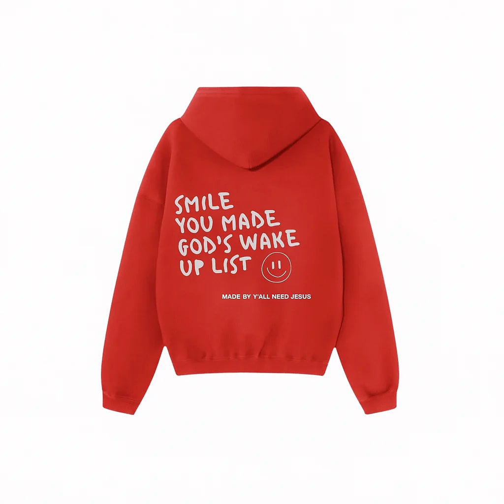God's Wake Up List Hoodie