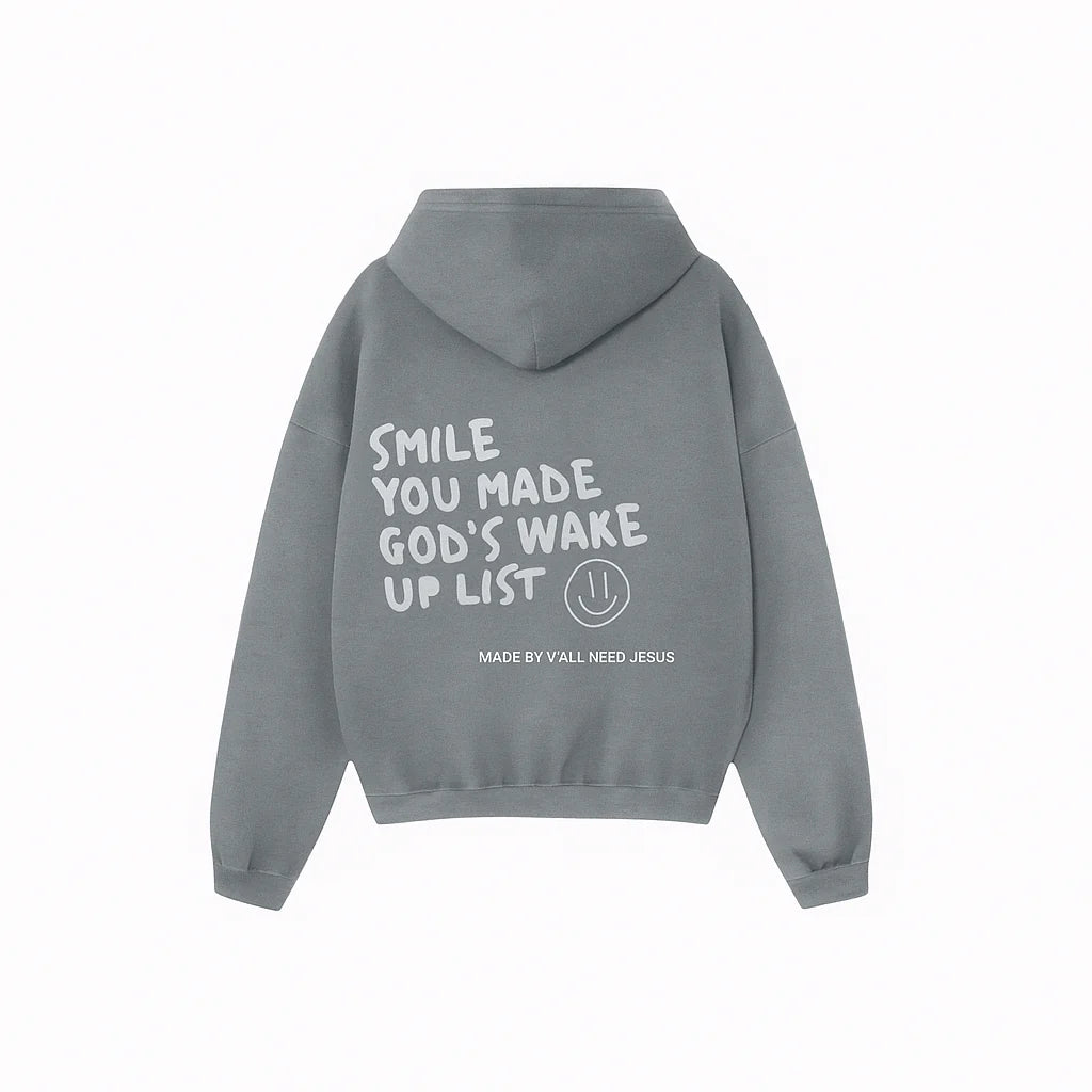 God's Wake Up List Hoodie