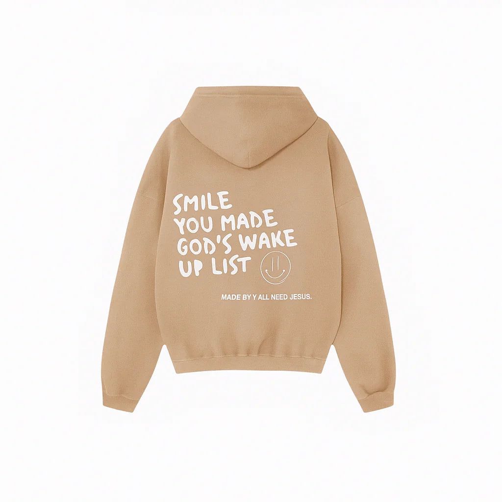 God's Wake Up List Hoodie