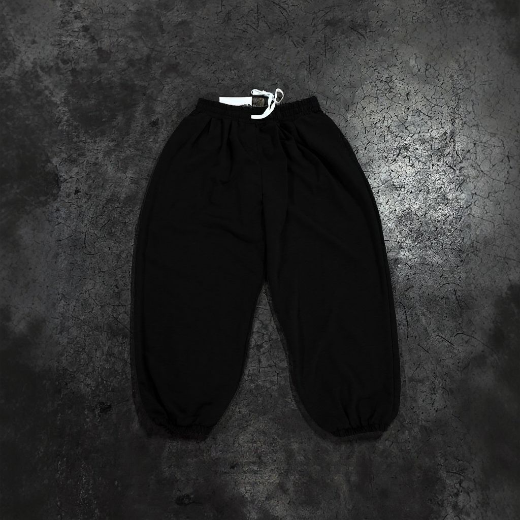 Loose casual wide-leg trousers and high-waisted trousers