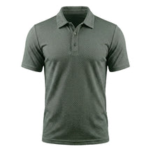 The "Riviera" Textured Knit Polo 丨Breathable Micro-Waffle Comfort