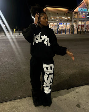 BSLM Streetwear Oversized Hoodie & Jogger Set