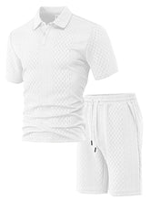 The "Como" Waffle Resort Set | Comfort Stretch & Zero-Iron