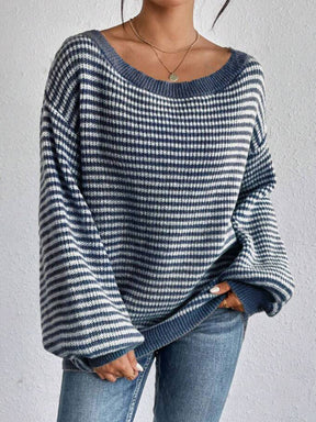 Women's Off-Shoulder Casual Sweater