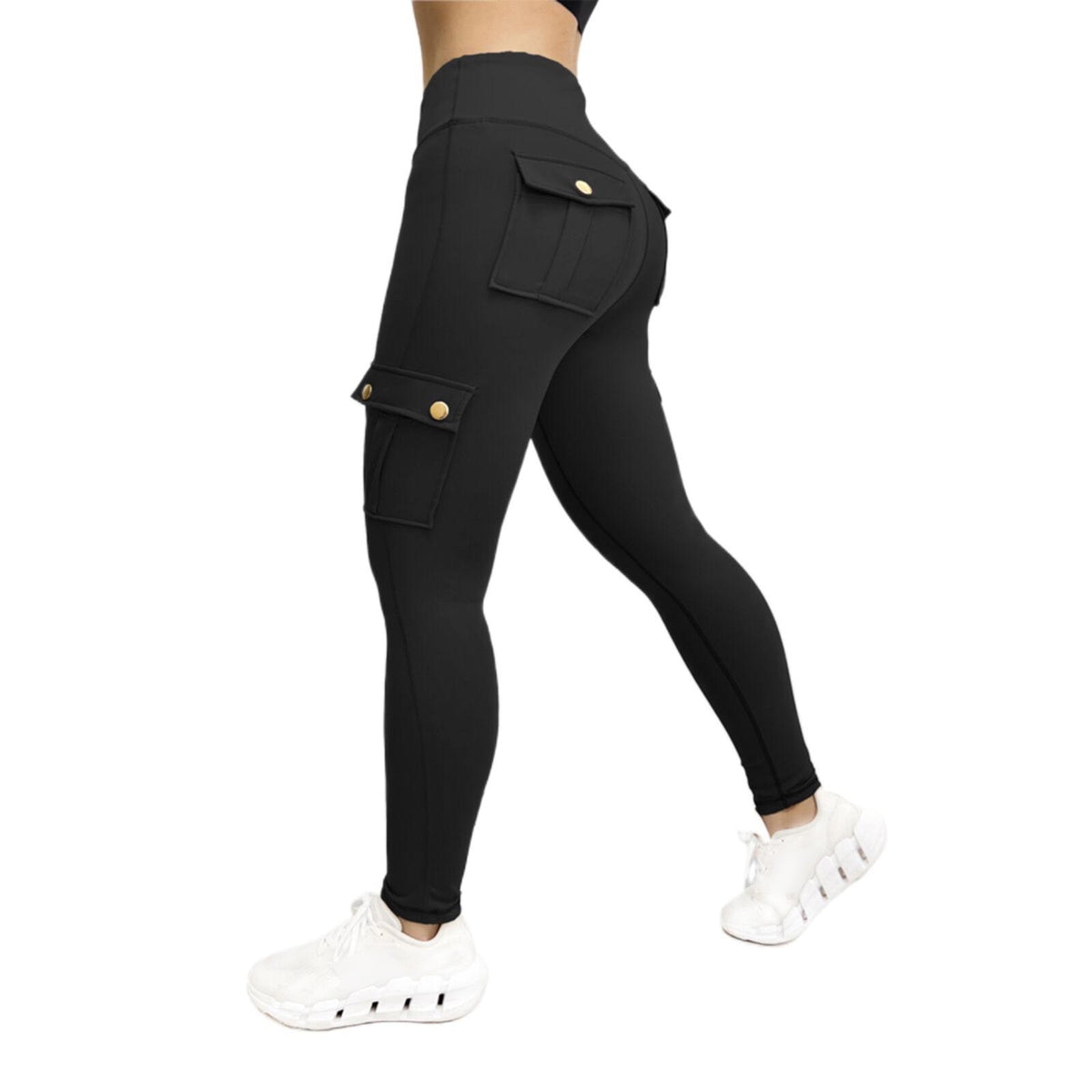 Slim-fitting, For yoga, sports, running skinny cargo pants