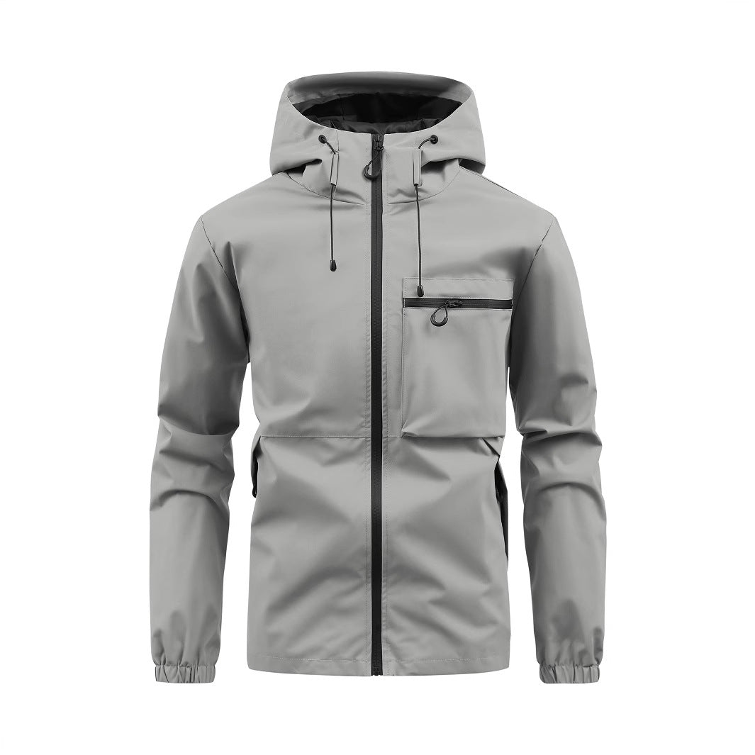 The "Aero-Shell" Technical Windbreaker | Weather-Resistant Urban Utility