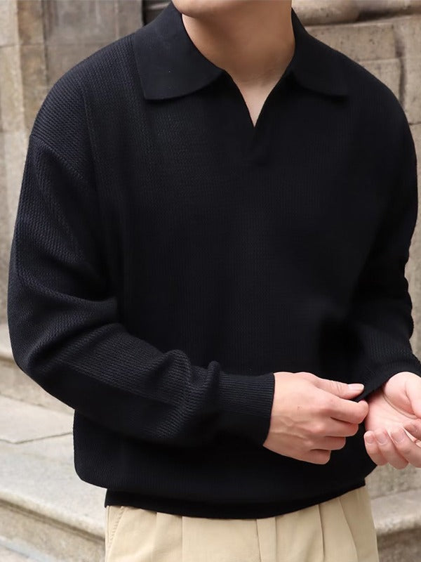 Men's casual warm sweater