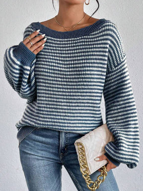 Women's Off-Shoulder Casual Sweater