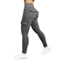 Slim-fitting, For yoga, sports, running skinny cargo pants