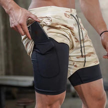 Multi-functional sports shorts