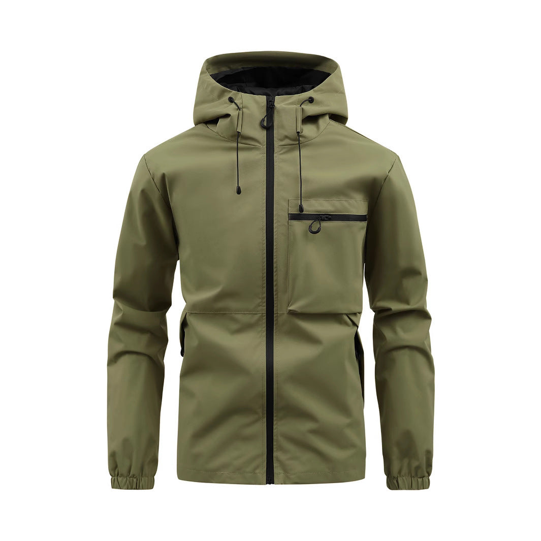 The "Aero-Shell" Technical Windbreaker | Weather-Resistant Urban Utility