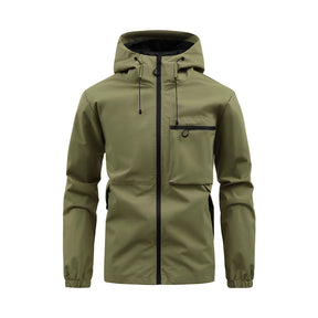 The "Aero-Shell" Technical Windbreaker | Weather-Resistant Urban Utility