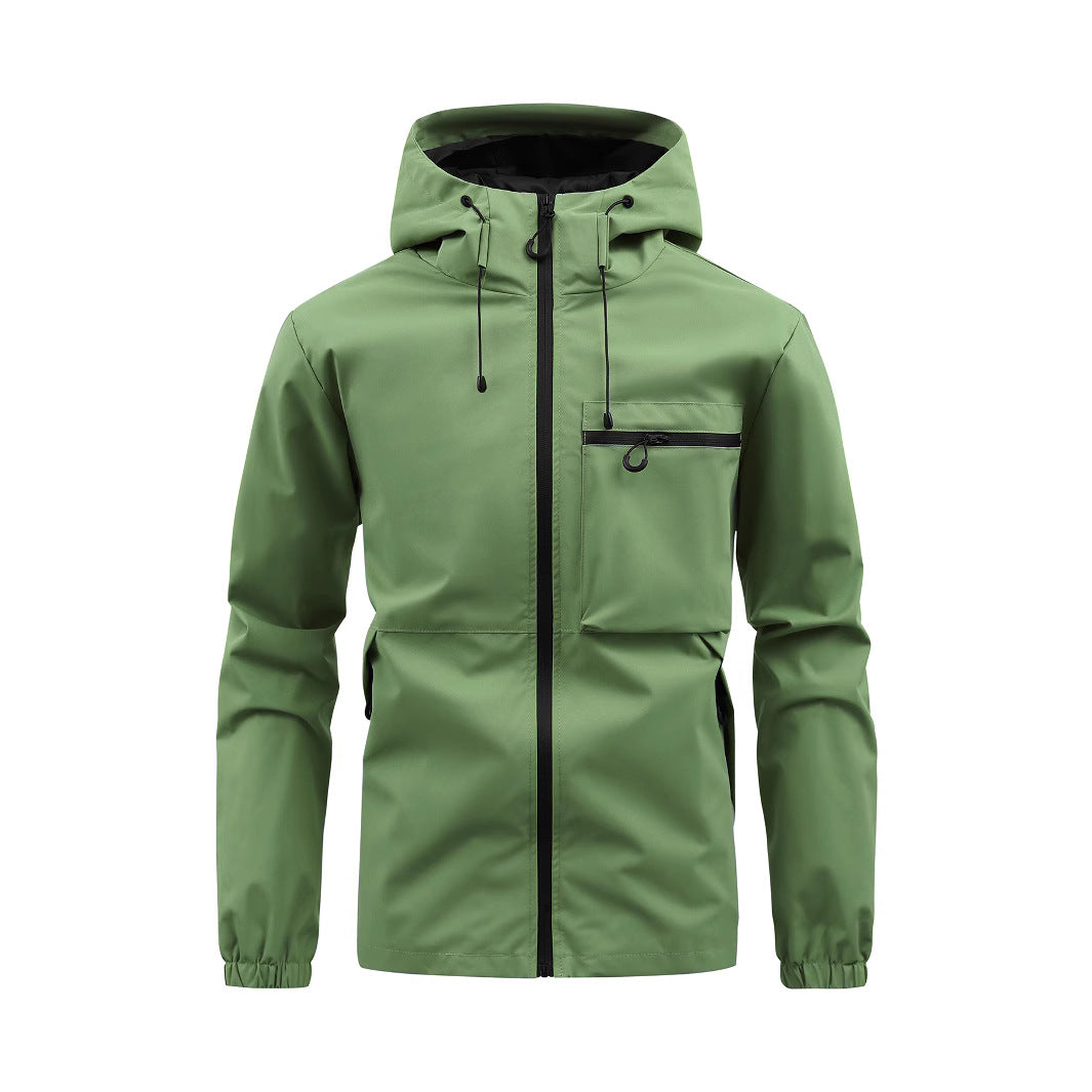 The "Aero-Shell" Technical Windbreaker | Weather-Resistant Urban Utility