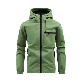 The "Aero-Shell" Technical Windbreaker | Weather-Resistant Urban Utility
