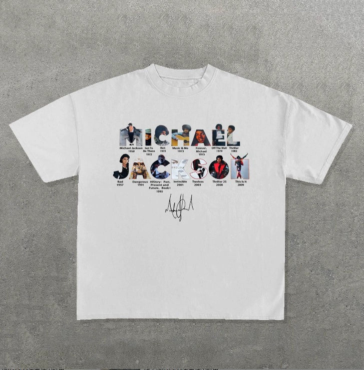 Michael Jackson Short Sleeve T-Shirt