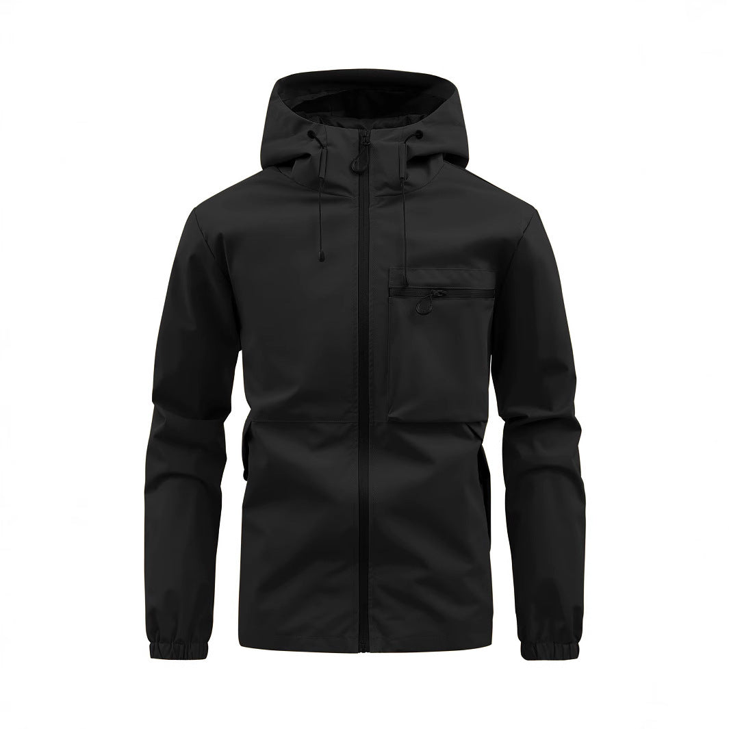 The "Aero-Shell" Technical Windbreaker | Weather-Resistant Urban Utility