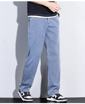 Viral Elastic Waist Vintage Jeans