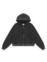 Deluxe Washed Zip-Up Hoodie