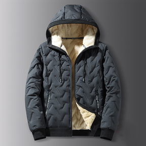 Men's Winter Warm Jacket with Fleece Lining
