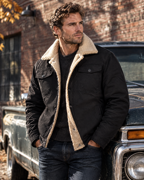 The "Yukon" Heavyweight Sherpa Jacket