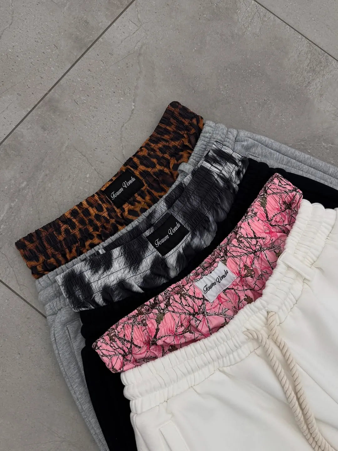 DOUBLE DRAWSTRING SHORTS