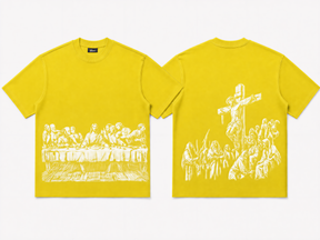 Jesus Print Oversized Tee