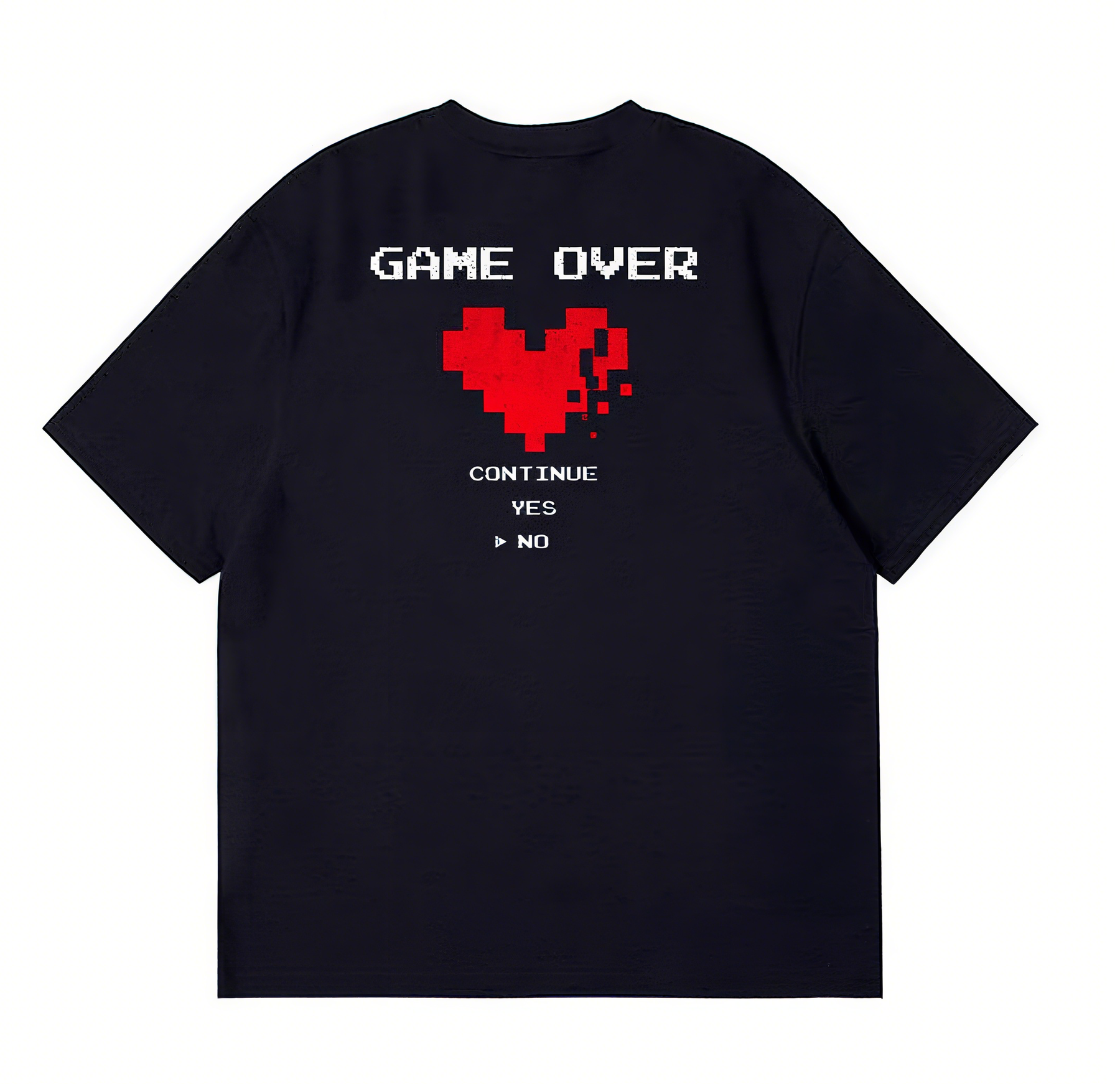 Game Over Print Short Sleeve T-shirt