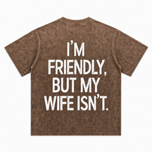 I Am Friendly Short-Sleeve T-Shirt