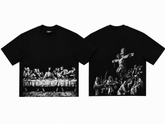 Jesus Print Oversized Tee