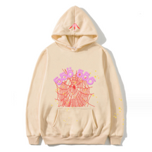 Spider web casual street sports hoodie