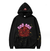 Spider web casual street sports hoodie