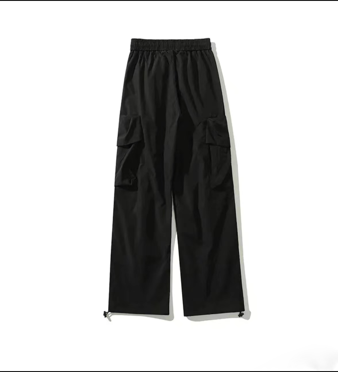 VIBE outdoor functional loose-fitting cargo pants with cuffed ankles