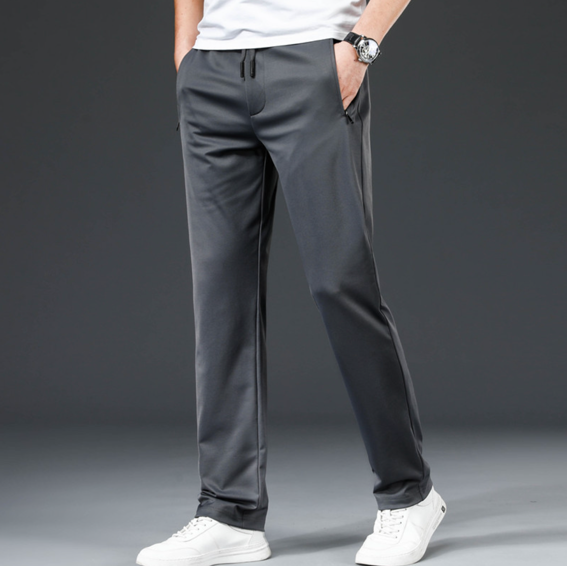 Men'S Straight Anti-Wrinkle Casual Pants