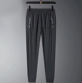 Summer men's ice silk sports pants