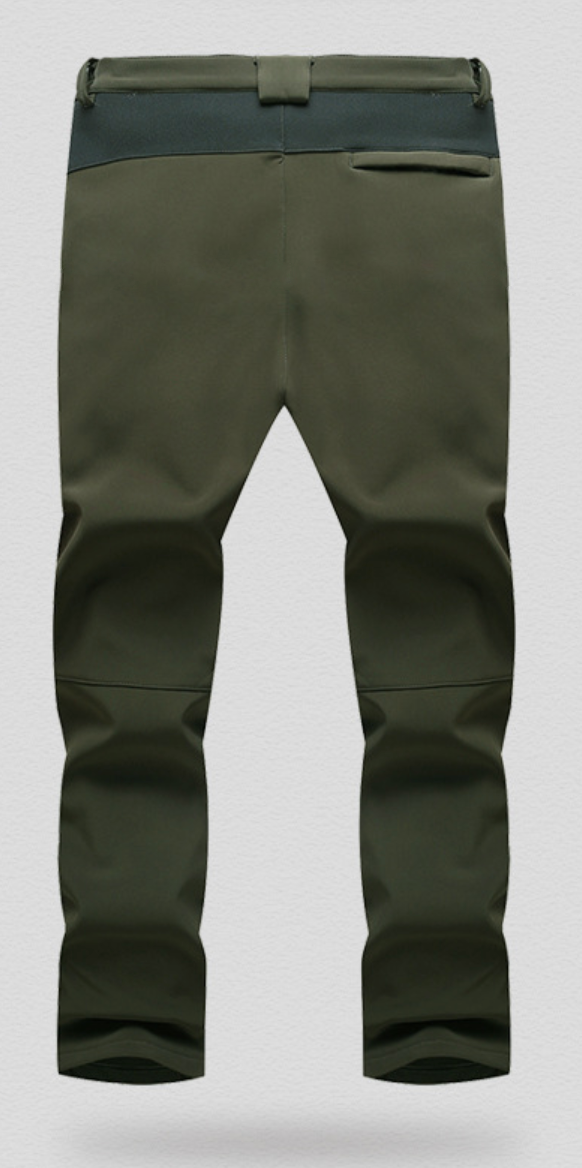 Essential for Autumn and Winter: Fleece-lined Windproof and Waterproof Outdoor Pants